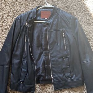 FAUX leather jacket